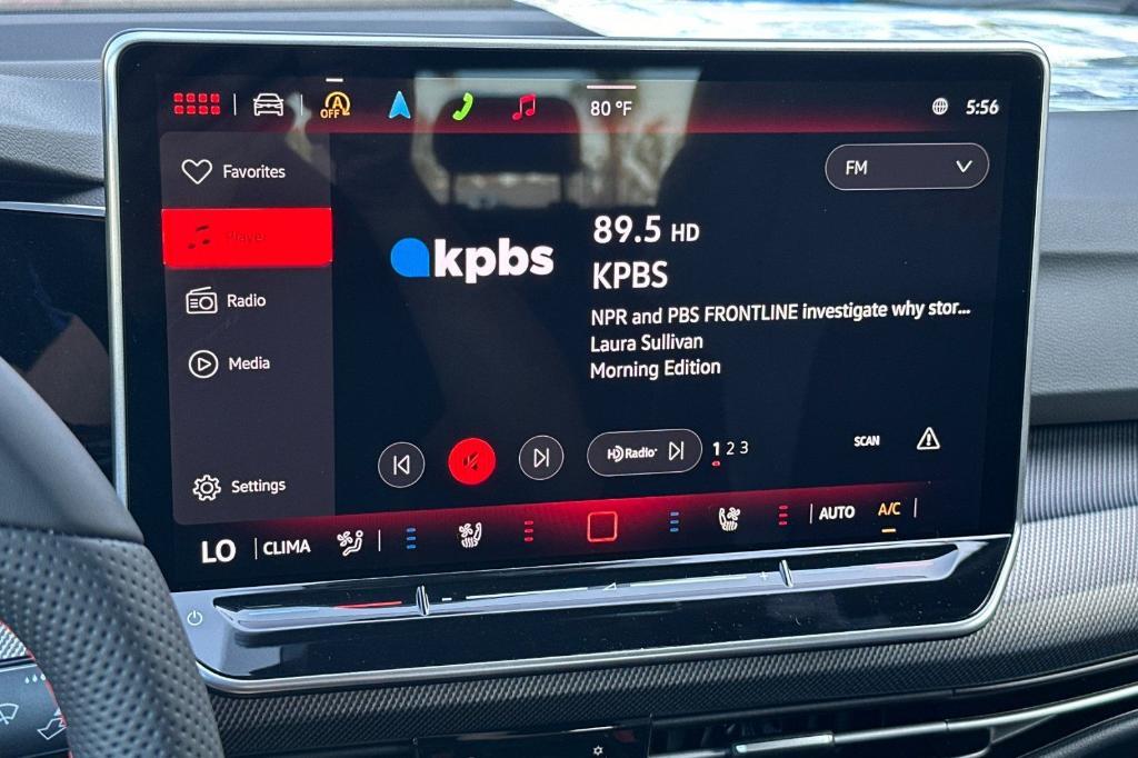 new 2025 Volkswagen Golf GTI car, priced at $39,823