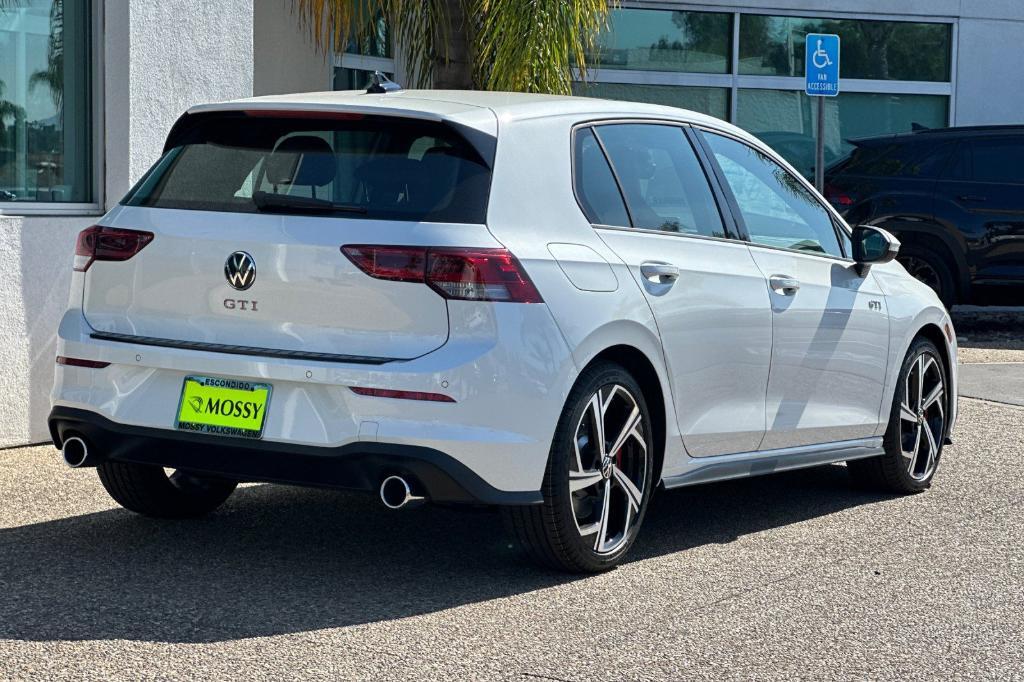 new 2025 Volkswagen Golf GTI car, priced at $39,823