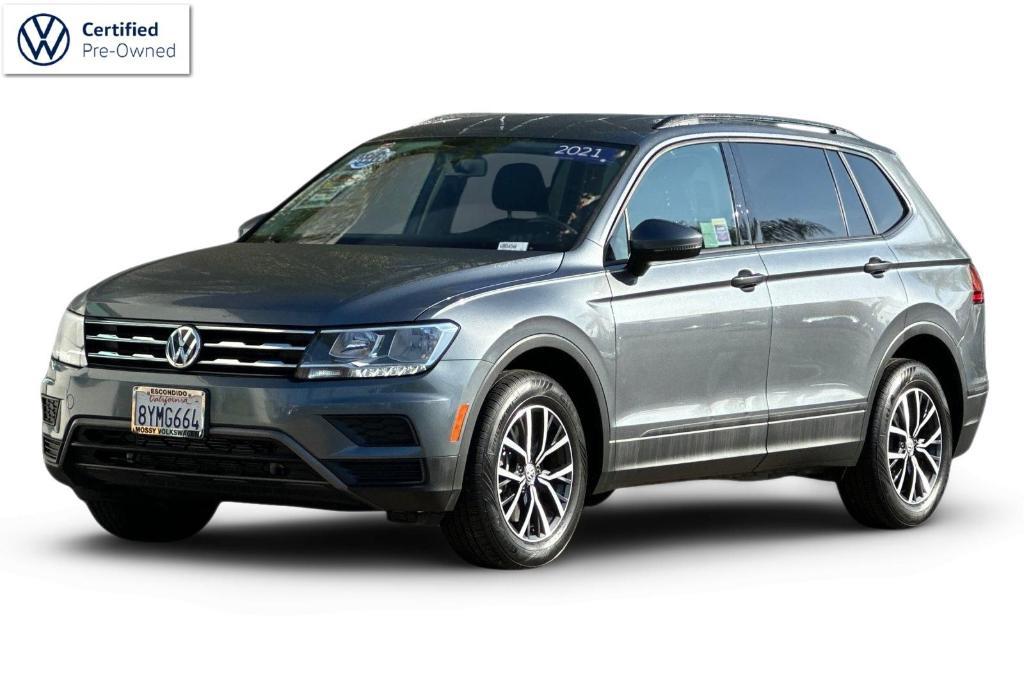 used 2021 Volkswagen Tiguan car, priced at $18,125