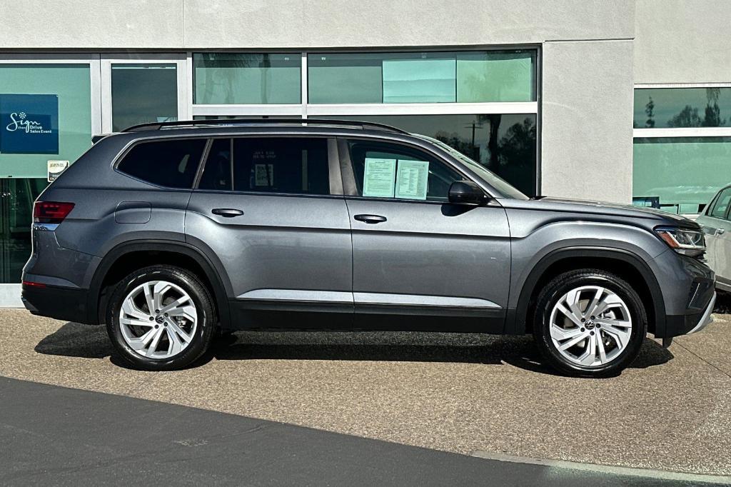 used 2021 Volkswagen Atlas car, priced at $27,348