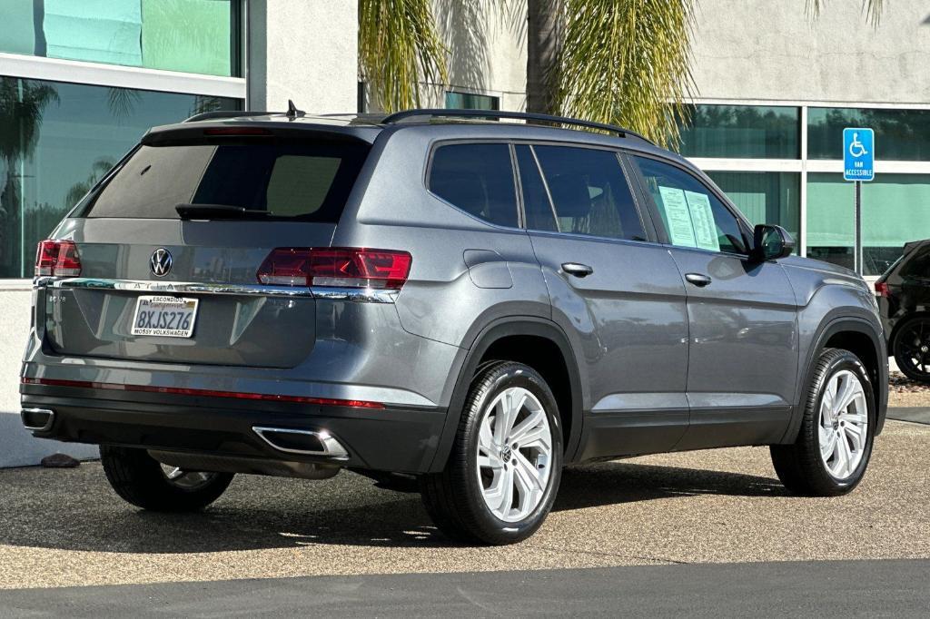 used 2021 Volkswagen Atlas car, priced at $27,348