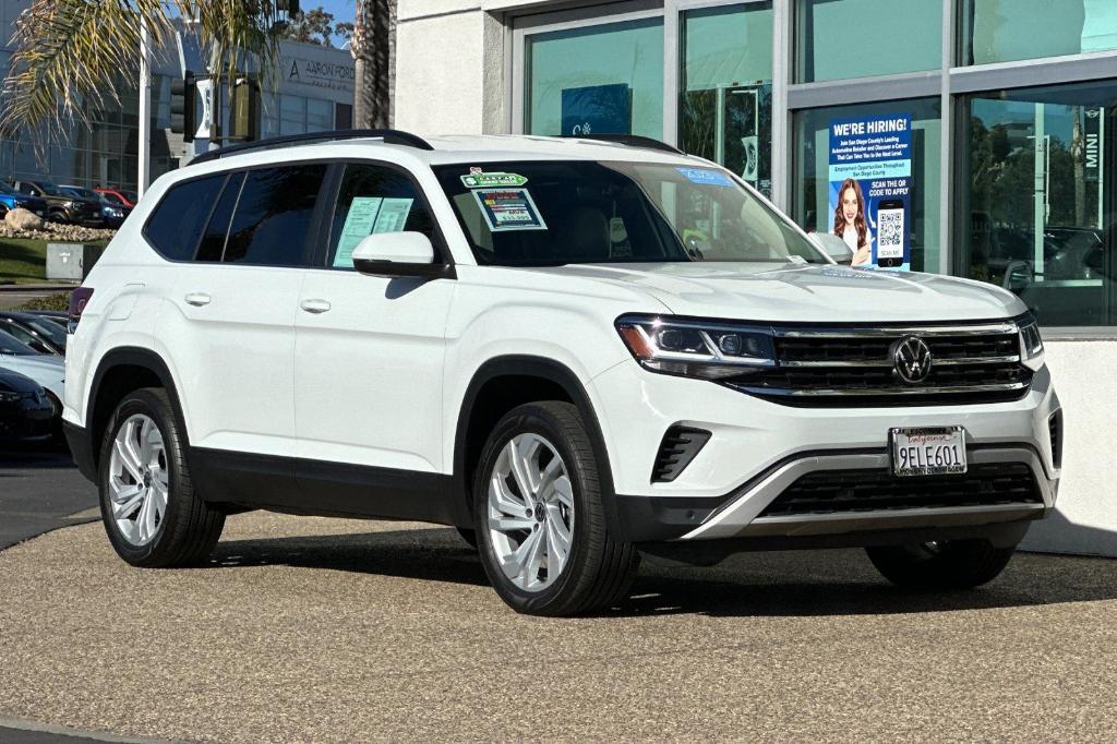 used 2023 Volkswagen Atlas car, priced at $31,998