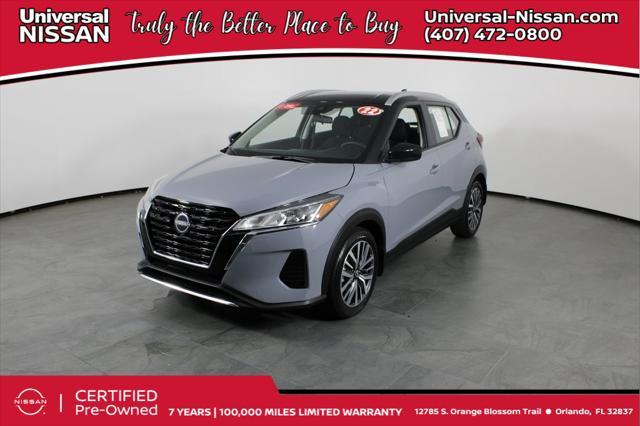used 2022 Nissan Kicks car, priced at $17,987