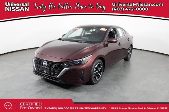 used 2024 Nissan Sentra car, priced at $18,987