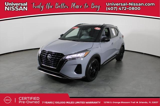 used 2022 Nissan Kicks car, priced at $19,987
