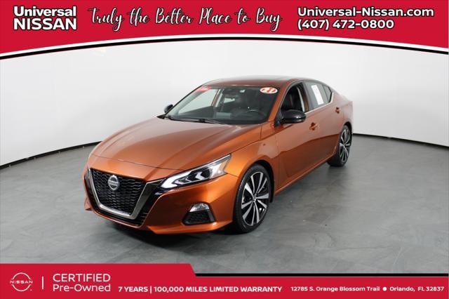 used 2021 Nissan Altima car, priced at $22,522