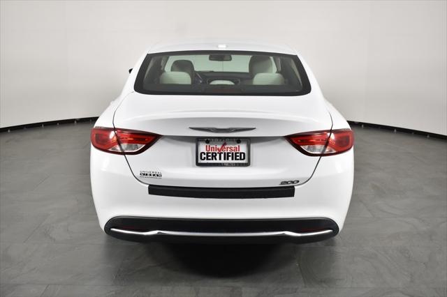 used 2015 Chrysler 200 car, priced at $6,563