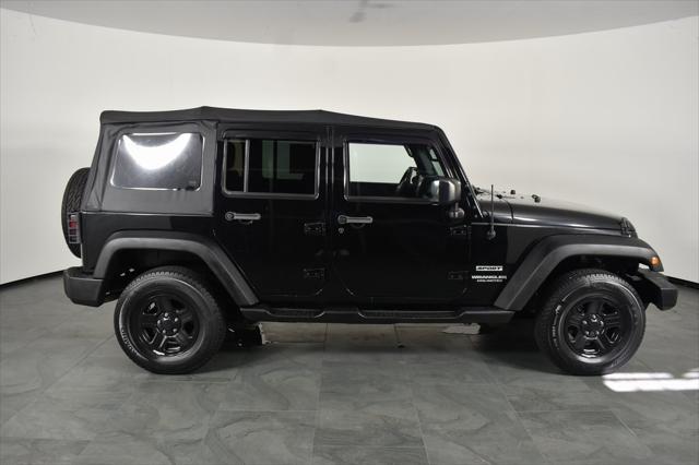 used 2016 Jeep Wrangler Unlimited car, priced at $19,990