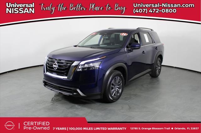 used 2024 Nissan Pathfinder car, priced at $31,587