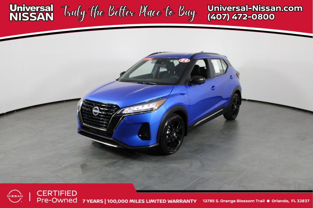 used 2024 Nissan Kicks car, priced at $21,487