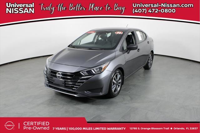used 2024 Nissan Versa car, priced at $16,587
