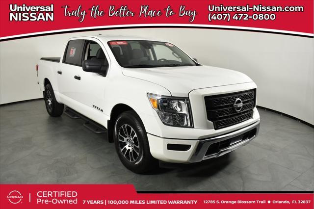 used 2023 Nissan Titan car, priced at $33,941