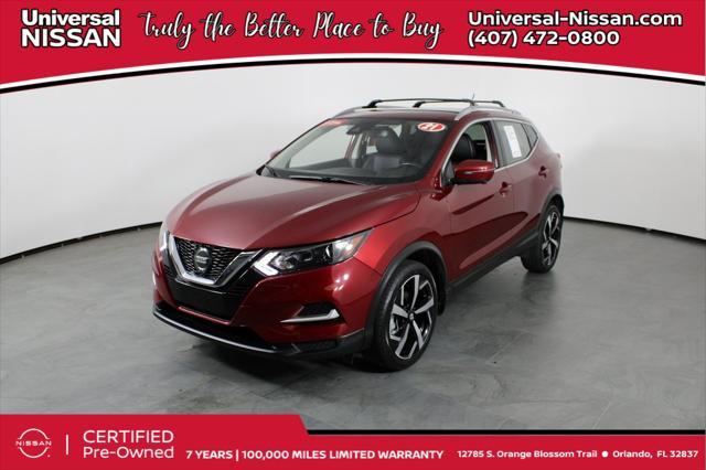 used 2021 Nissan Rogue Sport car, priced at $19,861