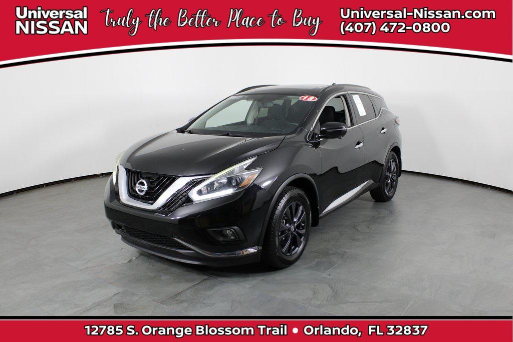 used 2018 Nissan Murano car, priced at $12,787