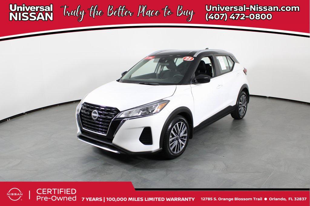 used 2023 Nissan Kicks car, priced at $17,906