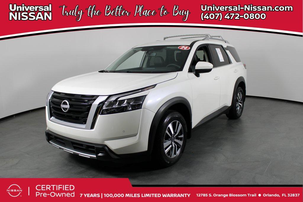 used 2024 Nissan Pathfinder car, priced at $33,587
