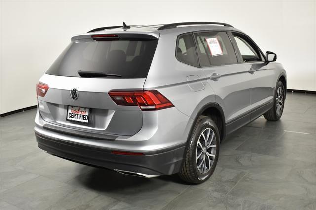 used 2021 Volkswagen Tiguan car, priced at $16,787