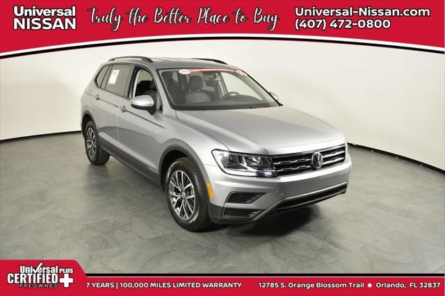 used 2021 Volkswagen Tiguan car, priced at $16,787