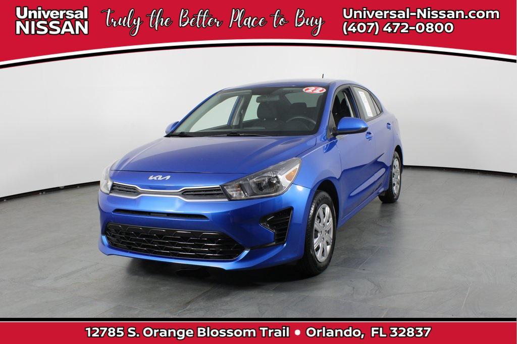 used 2022 Kia Rio car, priced at $10,787