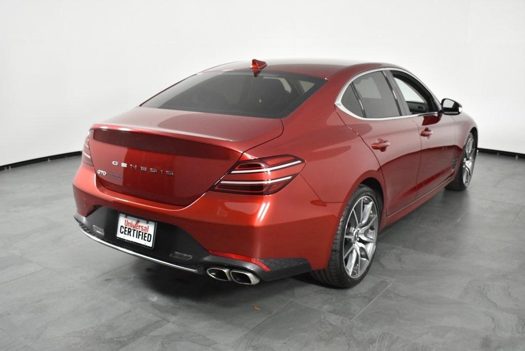 used 2023 Genesis G70 car, priced at $31,987