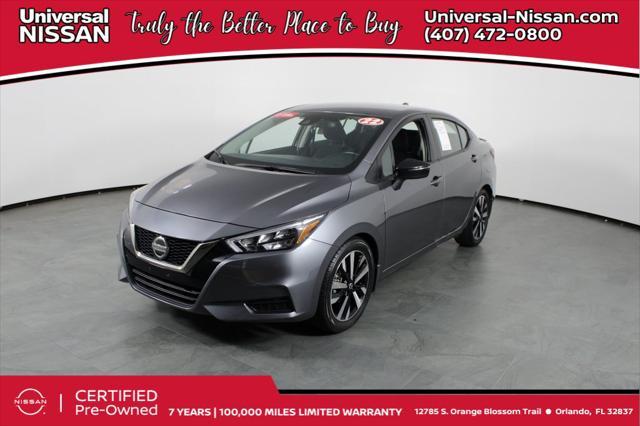 used 2022 Nissan Versa car, priced at $16,704