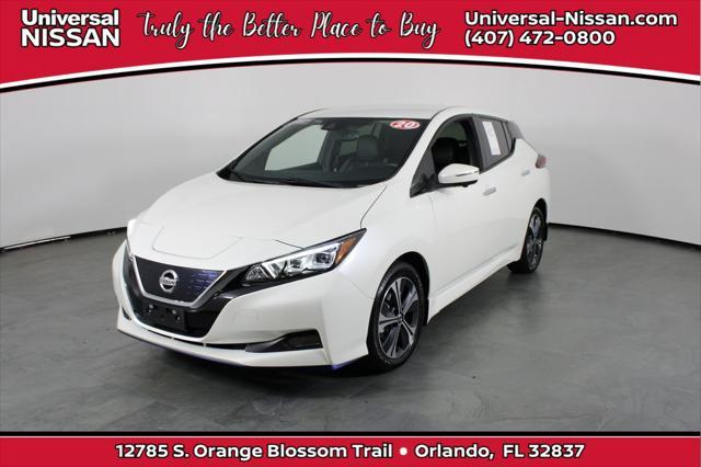 used 2020 Nissan Leaf car, priced at $16,987