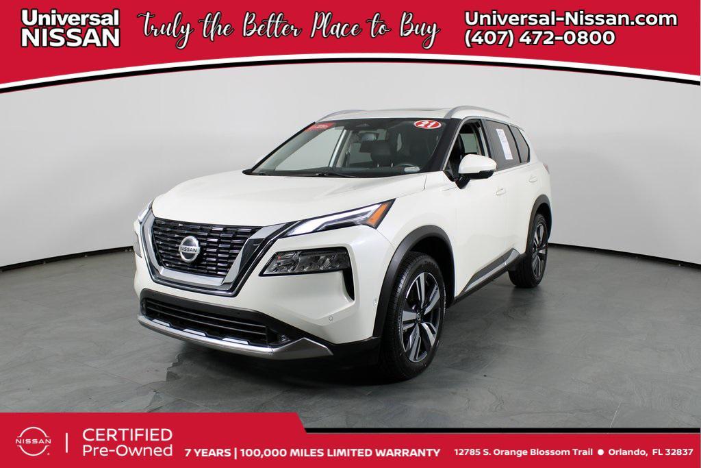 used 2021 Nissan Rogue car, priced at $24,987