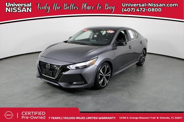 used 2022 Nissan Sentra car, priced at $20,487