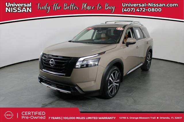 used 2023 Nissan Pathfinder car, priced at $34,487