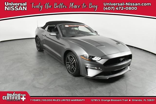 used 2021 Ford Mustang car, priced at $20,957
