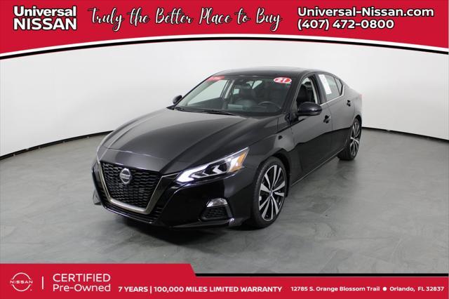 used 2021 Nissan Altima car, priced at $19,487