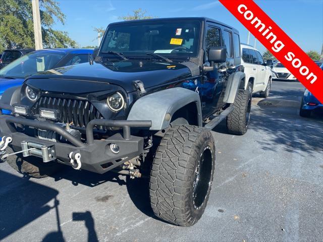 used 2017 Jeep Wrangler Unlimited car, priced at $20,997