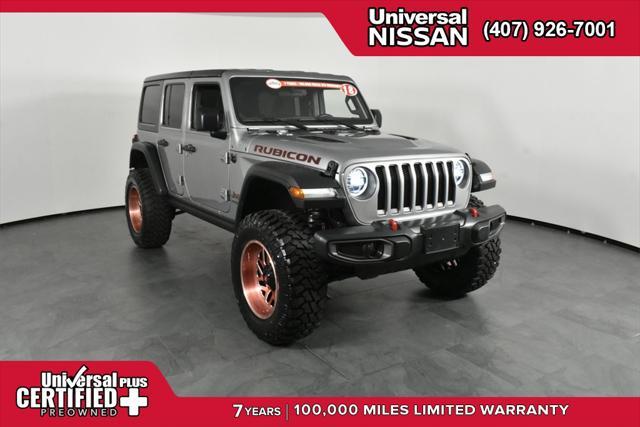 used 2018 Jeep Wrangler Unlimited car, priced at $39,746