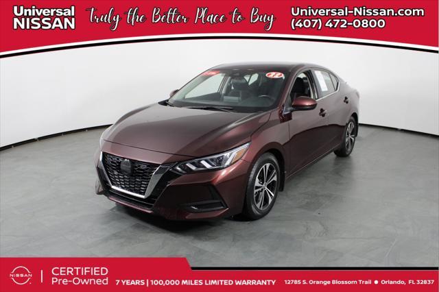 used 2022 Nissan Sentra car, priced at $16,987