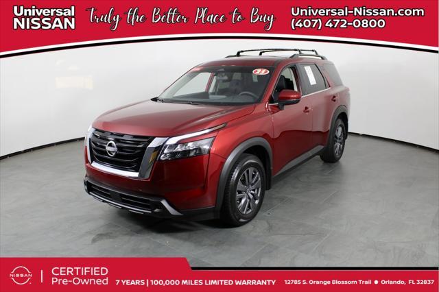 used 2023 Nissan Pathfinder car, priced at $31,587