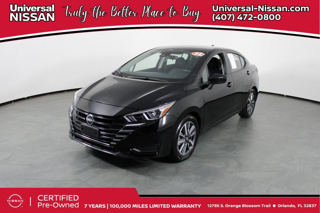 used 2023 Nissan Versa car, priced at $14,987
