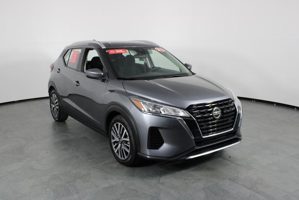 used 2021 Nissan Kicks car, priced at $15,287