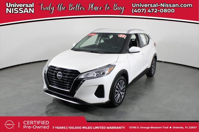 used 2023 Nissan Kicks car, priced at $18,487