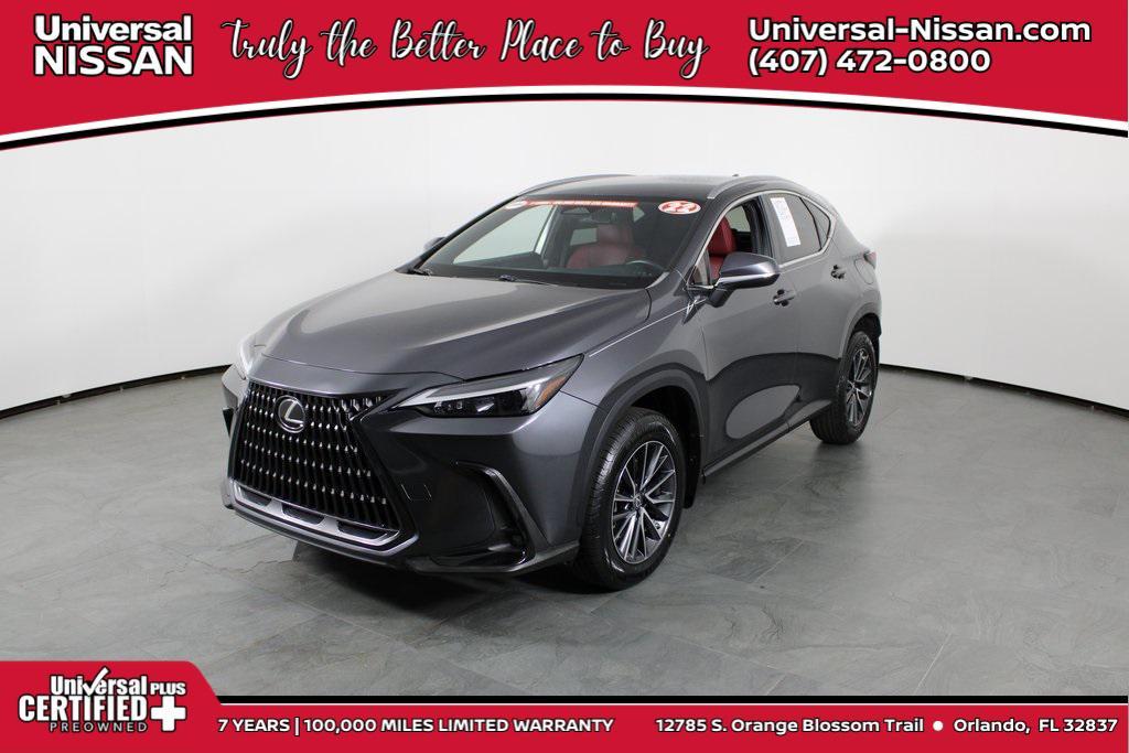 used 2022 Lexus NX 250 car, priced at $29,832