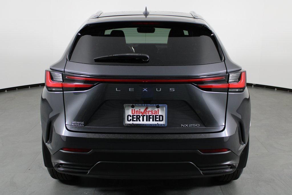 used 2022 Lexus NX 250 car, priced at $29,832