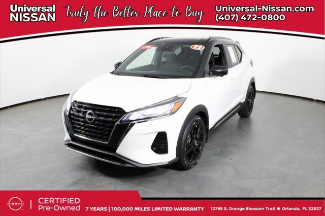 used 2022 Nissan Kicks car, priced at $18,172