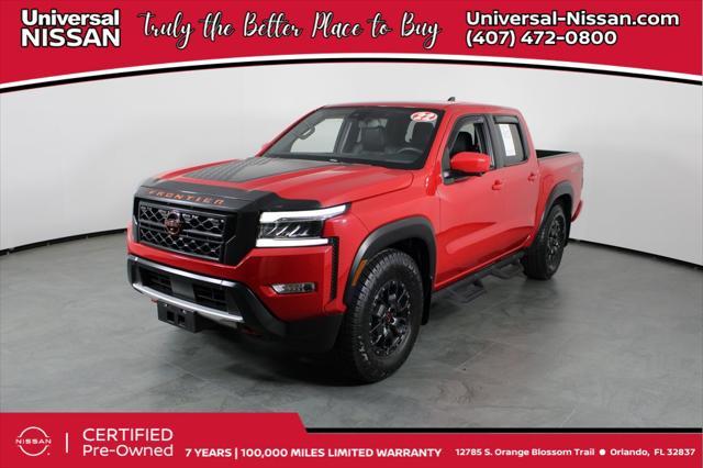 used 2022 Nissan Frontier car, priced at $31,987