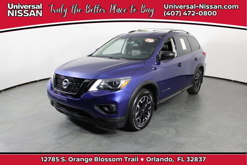 used 2020 Nissan Pathfinder car, priced at $12,487