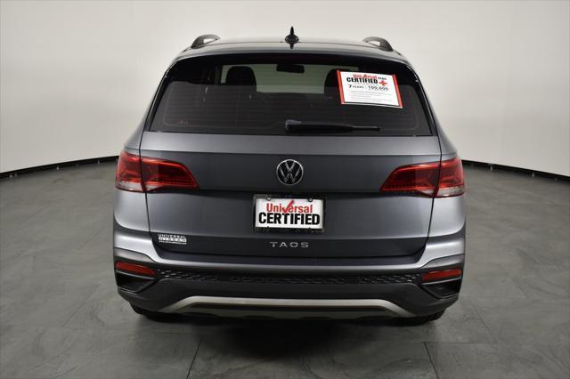 used 2022 Volkswagen Taos car, priced at $19,487