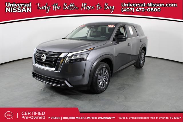 used 2024 Nissan Pathfinder car, priced at $30,986