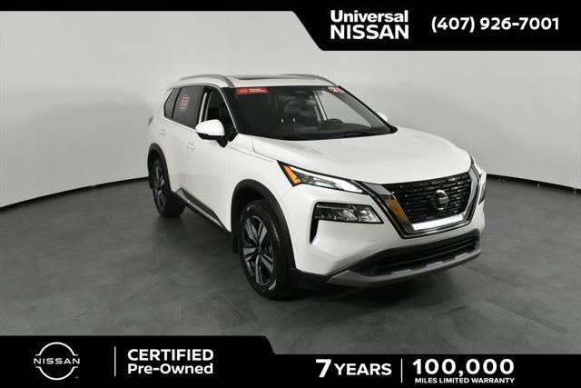 used 2021 Nissan Rogue car, priced at $22,856