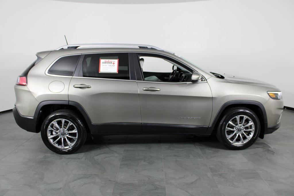 used 2021 Jeep Cherokee car, priced at $17,854