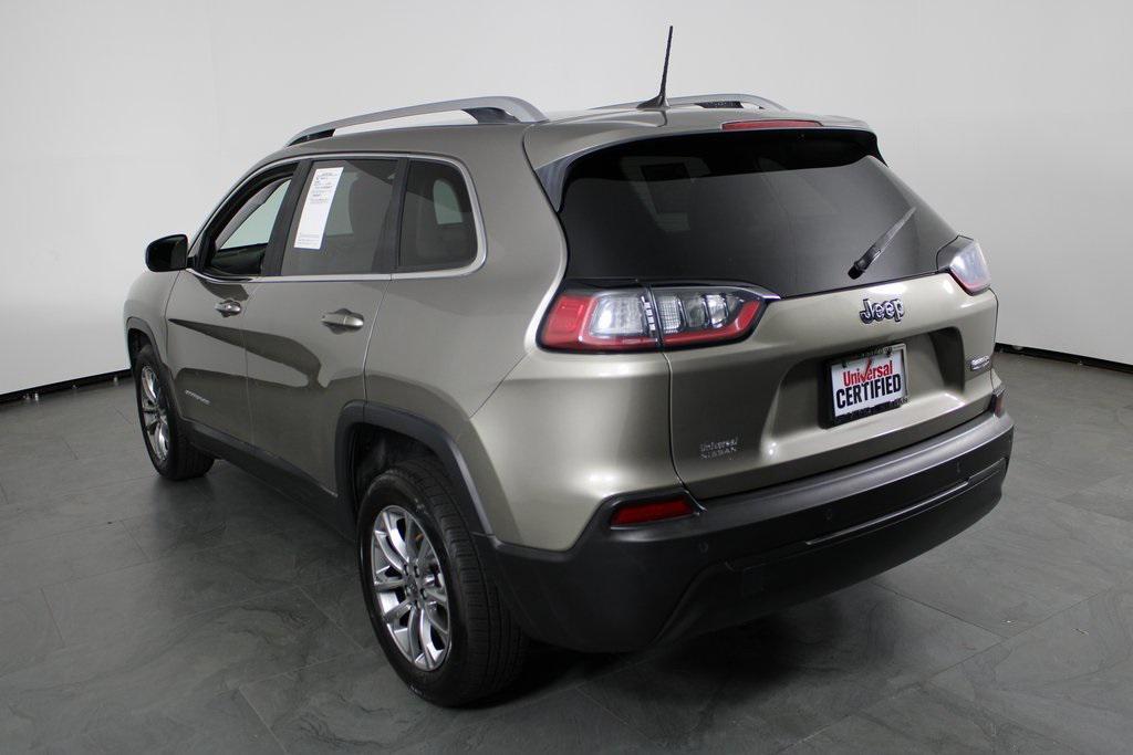 used 2021 Jeep Cherokee car, priced at $17,854