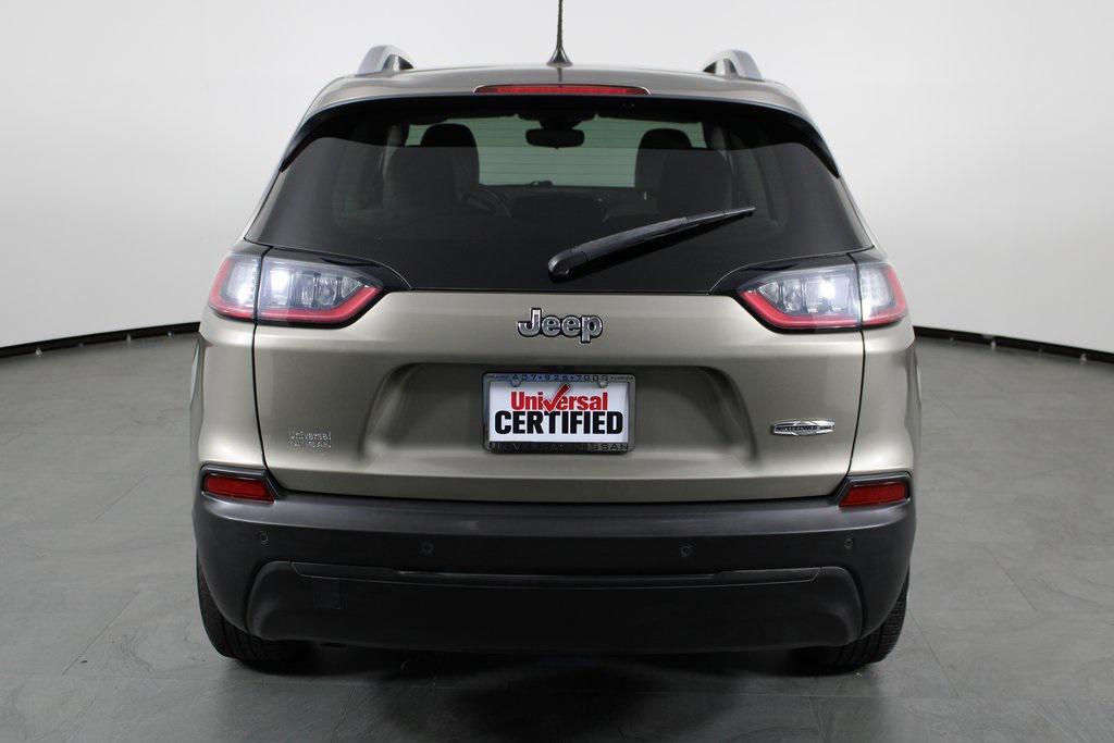 used 2021 Jeep Cherokee car, priced at $17,854