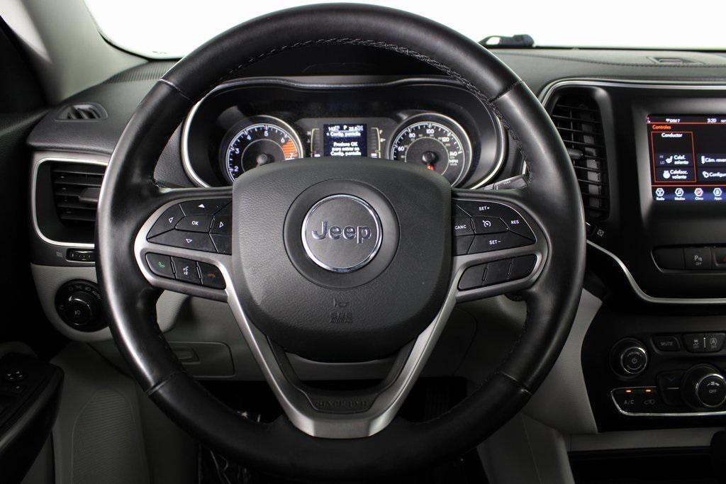 used 2021 Jeep Cherokee car, priced at $17,854